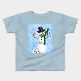 Snowball Fight! Kids T-Shirt